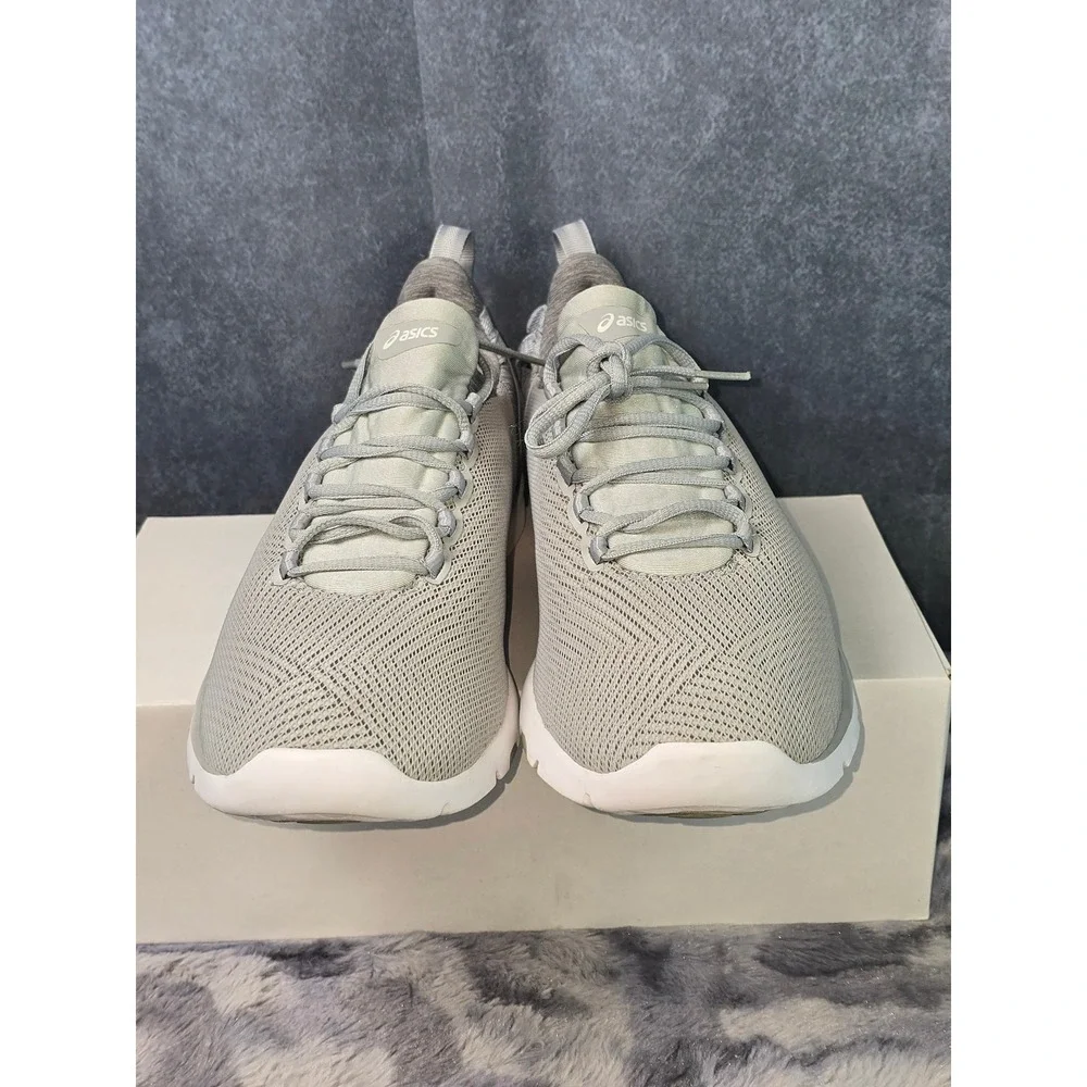 ASICS Gel-Kenun Knit Grey Running Sneakers Womens‎ 10 EUC